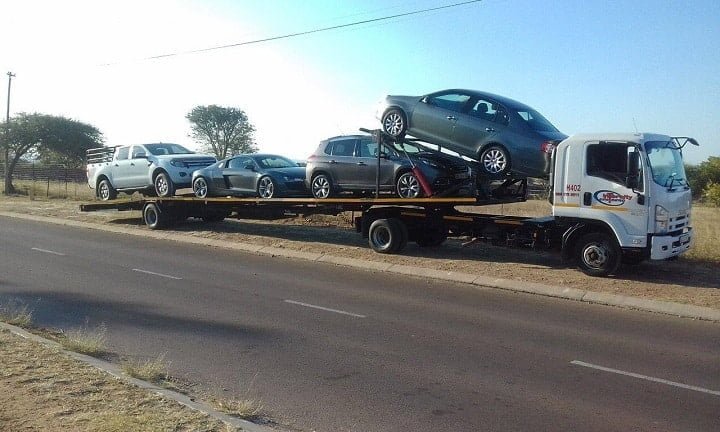 Delivering a Vehicle in South Africa