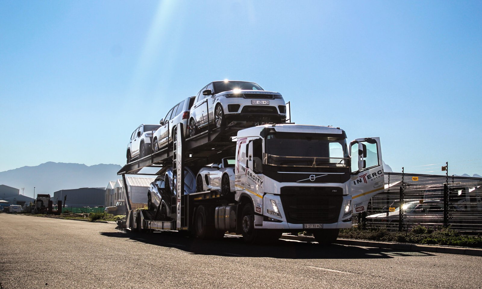 Damaged Car Transport