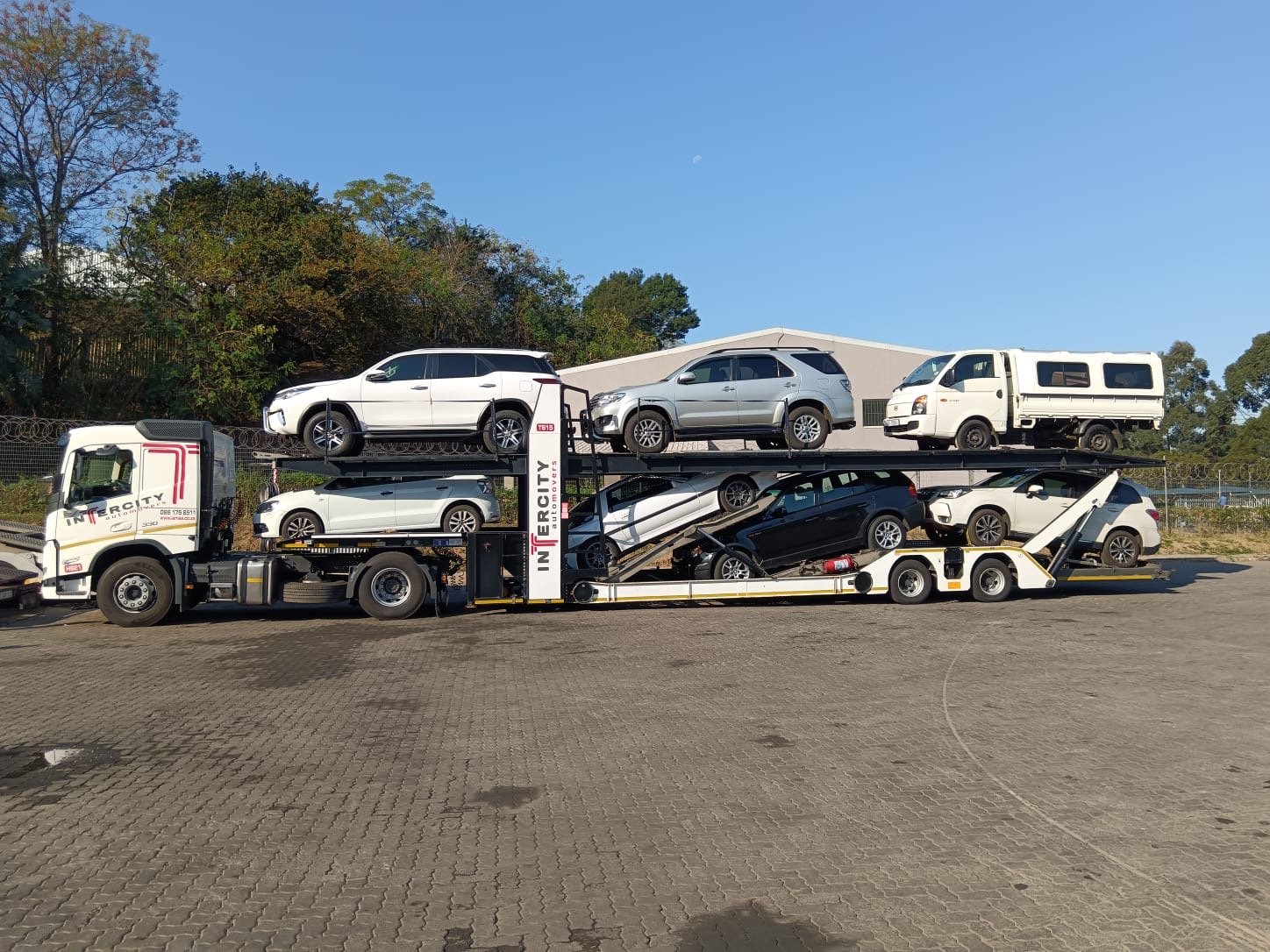 Insurance Replacement Vehicle Transport Loading Process