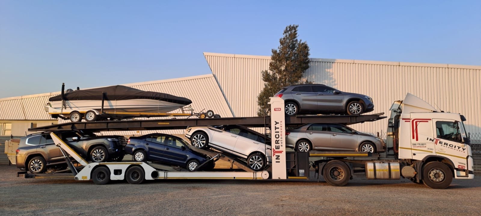 Automotive Industry Car Movers Loading Process