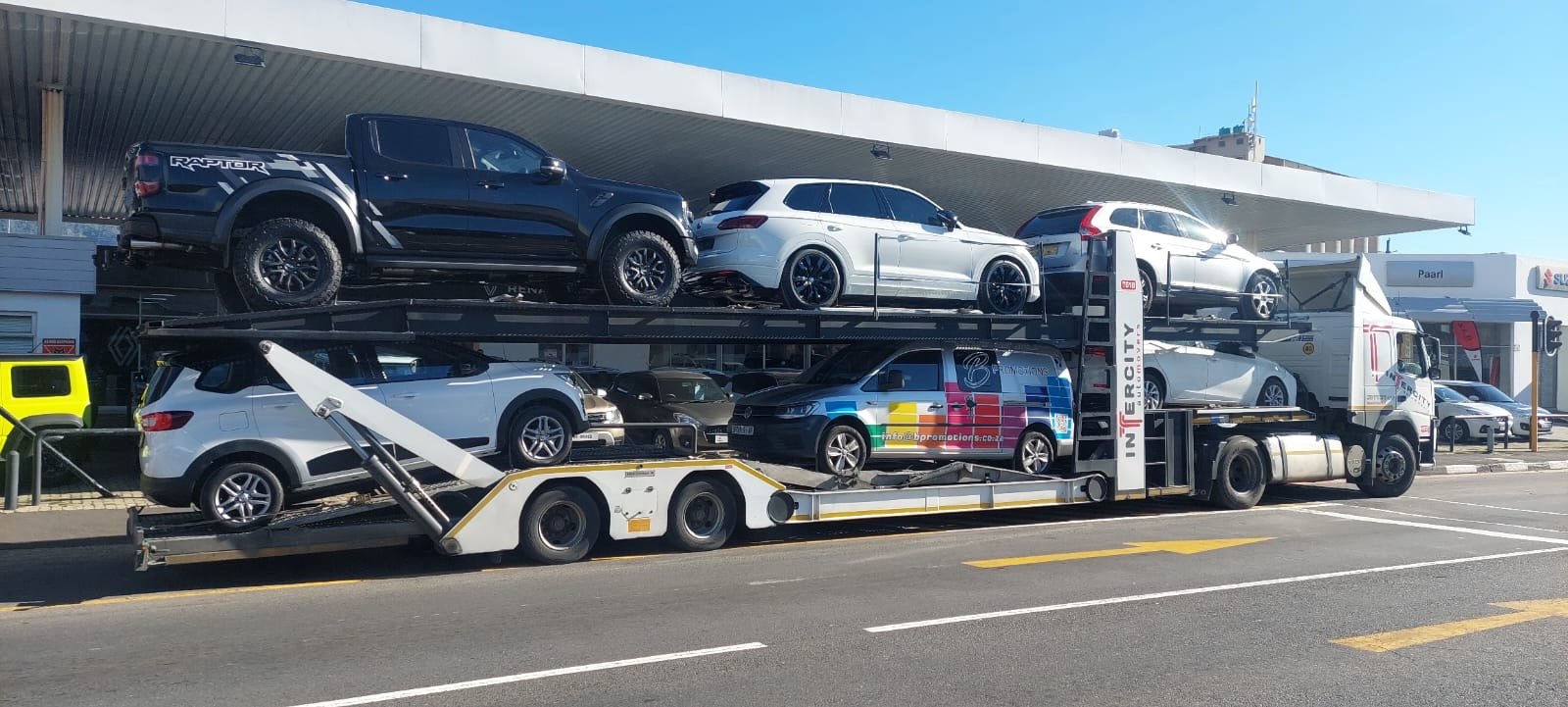 Automotive Industry Car Movers In Transit