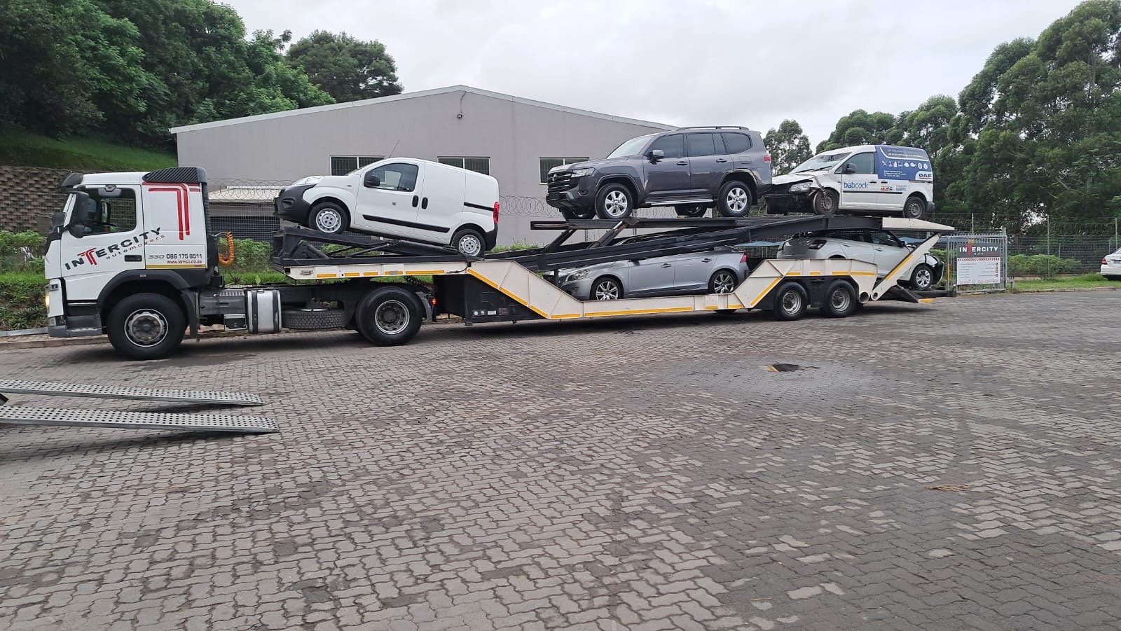 Government Vehicle Shipping SA In Transit